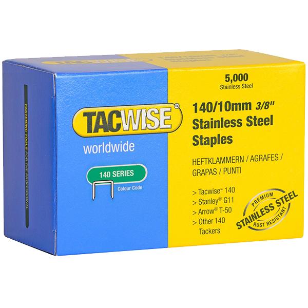 10MM STAINLESS STEEL STAPLES (BOX 5000)