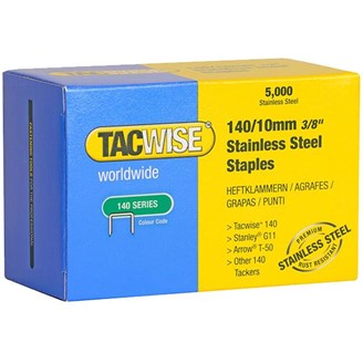 10MM STAINLESS STEEL STAPLES (BOX 5000)