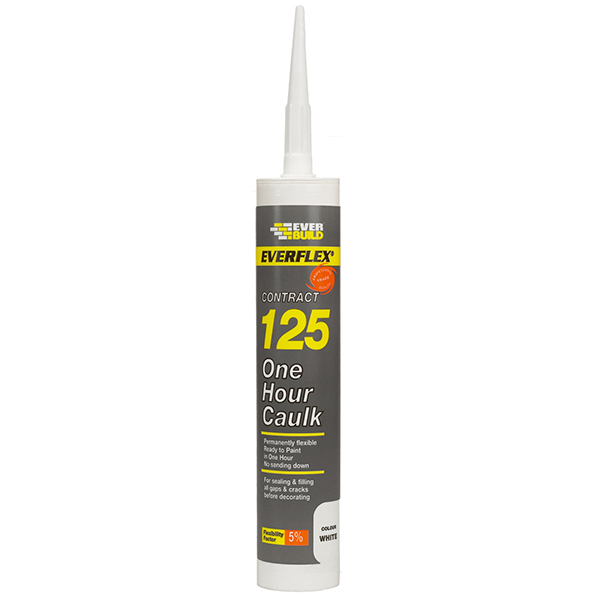 125 WHITE ONE HOUR CAULK