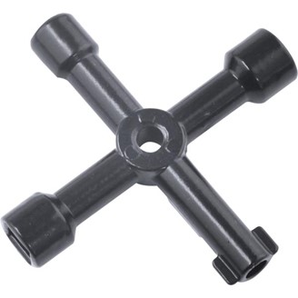 4 WAY SERVICE UTILITY KEY