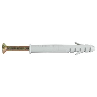 10MM X 80MM NYLON FRAME ANCHOR (BOX 50)