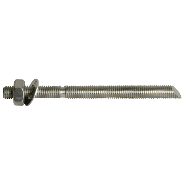 THREADED STUDS M12 X 160MM ST. STEEL (BOX 10)