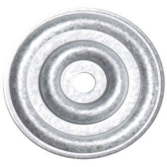 75 MM ROUND RIBBED STRESS PLATE (BOX 100)