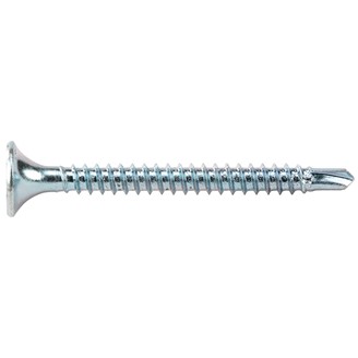42MM SELF DRILLING BZP LOOSE DRYWALL SCREWS (BOX 1000)