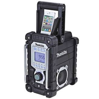 BMR103B JOBSITE RADIO WITH IPOD DOCK BLACK