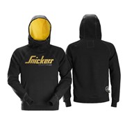 BLACK LOGO HOODIE