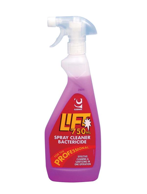 LIFT SPRAY CLEANER WITH BACTERICIDE 750ML