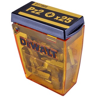 POZI NO2 1/4 HEX S/DR BIT 25MM (BOX25)