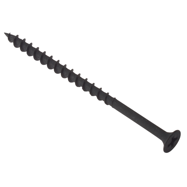 38MM DRYWALL SCREWS BLACK COARSE THREAD (BOX 1000)