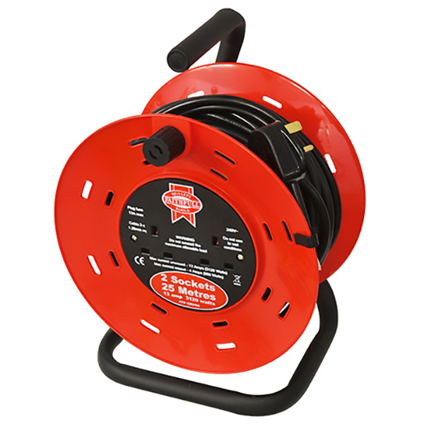 240V 25MTR 13AMP DEFENDER CABLE REEL