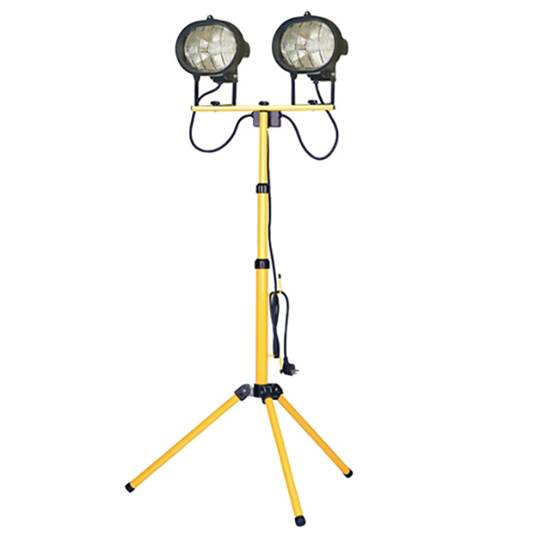 110V TRIPOD DOUBLE SITE LIGHT