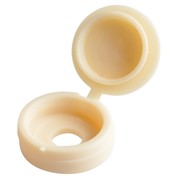 HINGED COVER CAPS BEIGE NO. 6-8 (BAG 200)