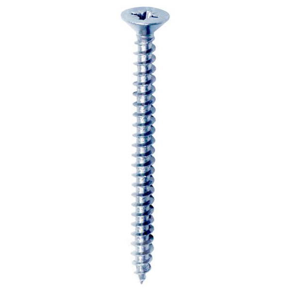 6.0 X 80 MULTI-PURPOSE WOODSCREW ZINC (BOX 200)