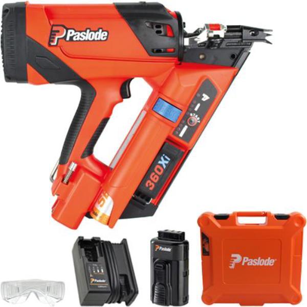 360Xi Lithium Gas 90mm Framing Nail Gun (1 Battery) (Replaces the IM360Ci)