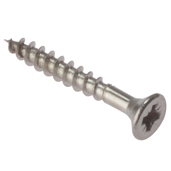 3.5 X 30 MULTI-PURPOSE WOODSCREW ST.STEEL (BOX 200)