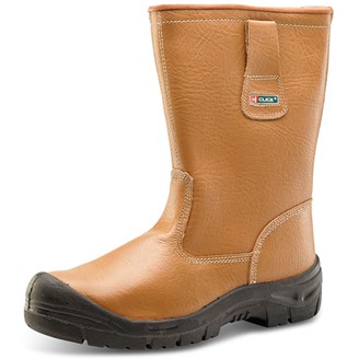 LINED RIGGER BOOT WITH SCUFF CAP