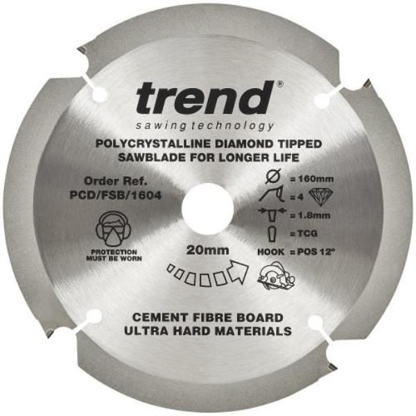 PCD 160MM x 4T x 1.8MM x 20MM SAW BLADE