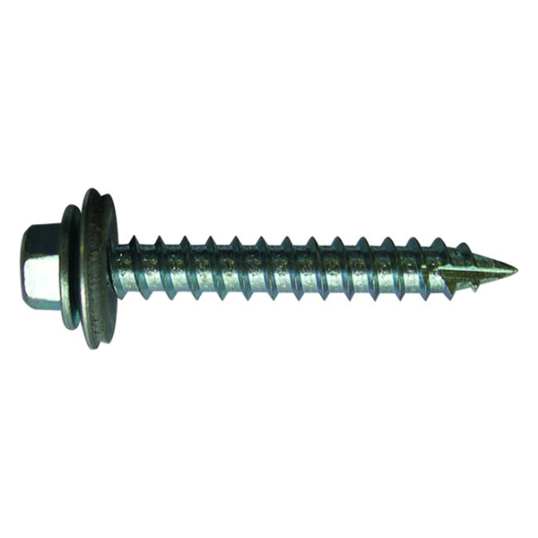 6.3 X 45 GASH POINT C/W 16MM WASHER (BOX 100)