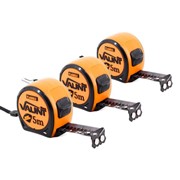 PREMIUM 5M METRIC COMPACT TAPE MEASURE- PACK OF THREE
