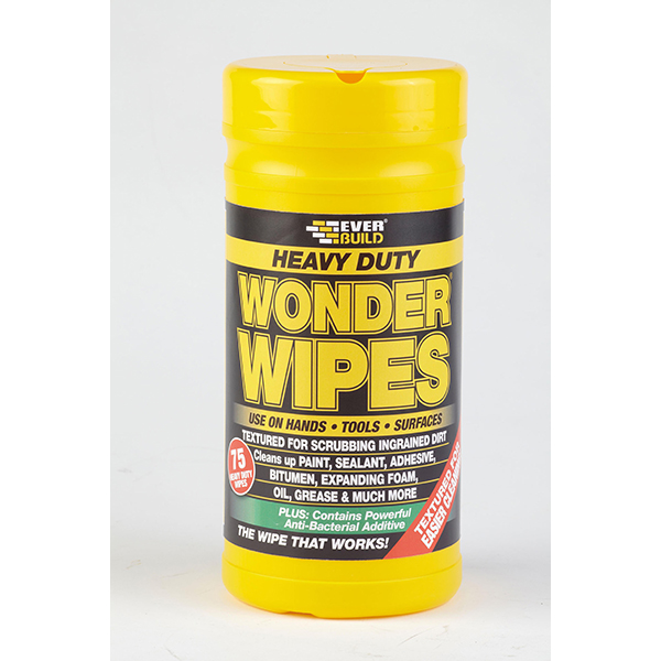 HEAVY DUTY WONDER WIPES 75PK