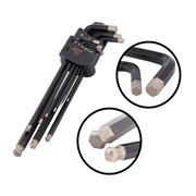9 PIECE METRIC BALL END DIAMOND TIPPED HEX SET
