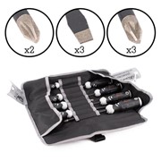 8 PIECE DIAMOND TIPPED SCREWDRIVER SET