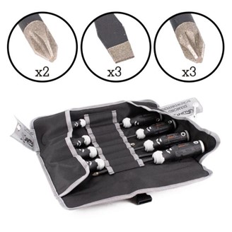 8 PIECE DIAMOND TIPPED SCREWDRIVER SET