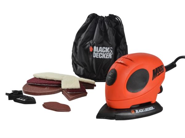BLACK & DECKER 55W MOUSE SANDER COMES WITH SANDING SHEETS