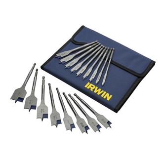 17PC BLUE GROOVE FLAT BIT SET