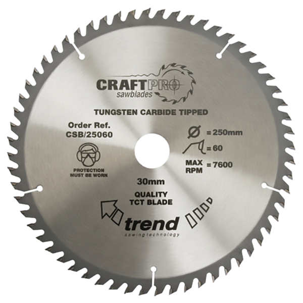 215 X 30 X 60T CIRCULAR WOOD SAW BLADE