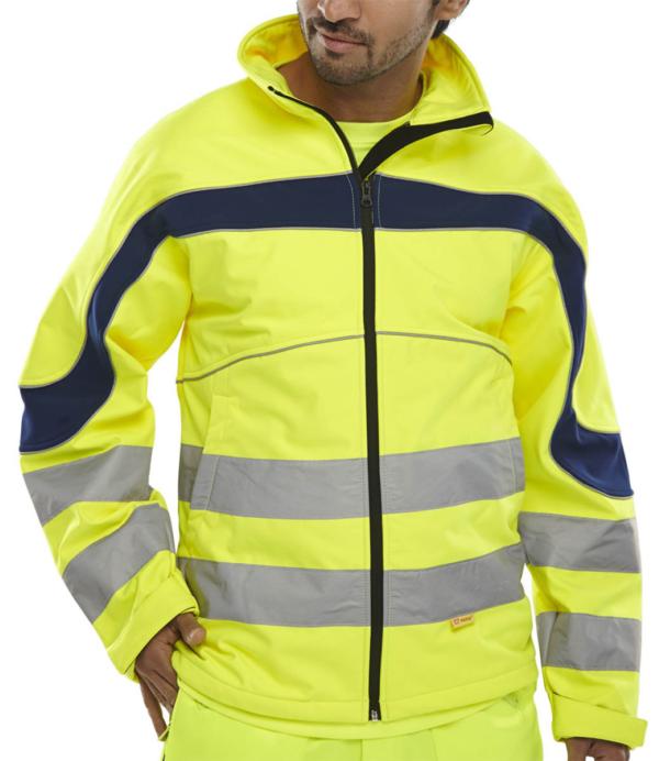 HI-VIS SOFT SHELL JACKET