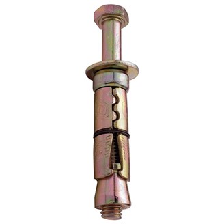 M8 X 10 SHIELD ANCHORS - LOOSE BOLT (PACK 50)
