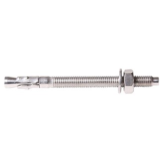 M16 X 180 THROUGH BOLTS - STAINLESS STEEL (PACK 20)